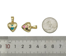 Load image into Gallery viewer, Lockets Enamel Heart Pendant, Sku#FH187