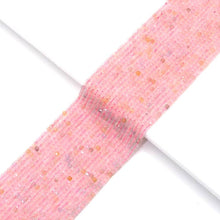 Load image into Gallery viewer, Genuine Morganite Faceted Cube Beads, 2.5mm, Sku#U1537
