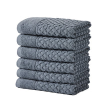 Load image into Gallery viewer, Cotton Diamond Waffle Weave Bath Towel Set - Grayson Collection