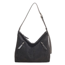 Load image into Gallery viewer, Large Capacity Women's Suede Bucket Bag – Winter Commuter Shoulder Bag