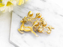 Load image into Gallery viewer, Pave Elk Brooch Jewelry, p40