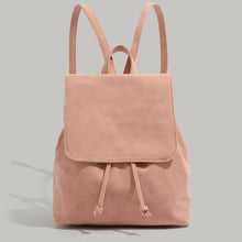 Load image into Gallery viewer, Retro Soft-Leather Tote Bag Minimalist Style | Brown &amp; Pink