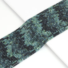 Load image into Gallery viewer, 2x3mm Genuine Blue Tourmaline Round Faceted Beads, Sku#U1897
