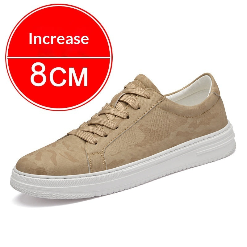 Men's Invisible Height Increasing Elevator Sneakers – Hidden Platform Casual Athletic Shoes