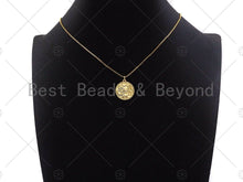 Load image into Gallery viewer, Pave Elephant Heart Evil Eye Shamrock Lucky Charm,sku#L383