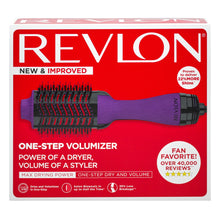 Load image into Gallery viewer, Revlon One-Step Volumizer and Hair Dryer Brush, Purple