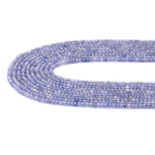 Load image into Gallery viewer, 2x3mm Genuine Tanzanite Faceted Rondelle Beads, Sku#U1699