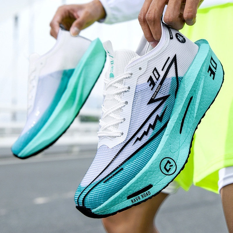 Premium Carbon-Plate Marathon Running Sneakers - Professional Athletic Footwear