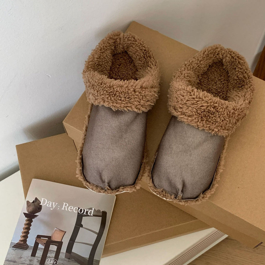 Fleece-Lined Detachable Shoe Covers - Winter Warm Insulated Footwear Protection