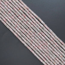 Load image into Gallery viewer, 2x4mm Smooth Rondelle Pink Jasper Beads, Sku#U2055