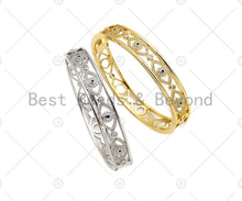 Load image into Gallery viewer, CZ Evil Eye Bangle Bracelet, Sku#X172