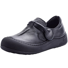 Load image into Gallery viewer, Women's Genuine Leather Slip-On Comfort Shoes | Velcro Vintage Casual Flat Shoes