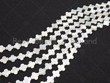 Load image into Gallery viewer, 14mm/18mm Clover Quatrefoil Mother of Pearl Beads, sku#T155