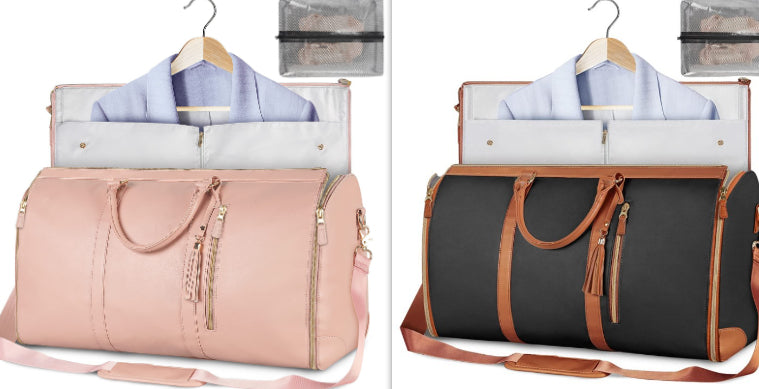 Women's Large Capacity Waterproof Travel Duffle Bag – Foldable Weekender Tote | Sarah Express