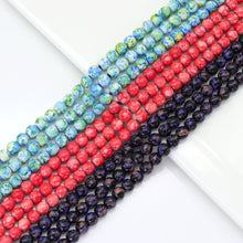 Load image into Gallery viewer, Colorful Hematite Round Smooth Beads, Sku#S164C