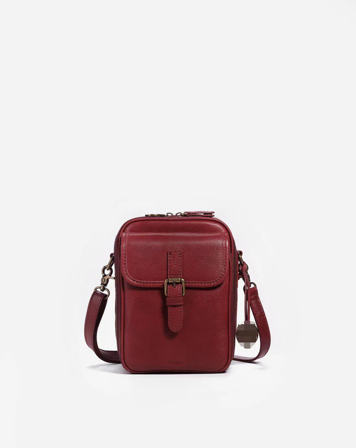 Women's Small Crossbody Bag - PU Leather Shoulder Purse with Adjustable Strap
