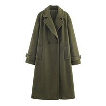 Load image into Gallery viewer, Womens Loose Elegant And Minimalist Long Coat