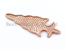Load image into Gallery viewer, CZ Micro Pave Arrow Charm, Sword Pendant,16x46mm,14x12mm,59x21mm,sku#B38