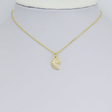 Load image into Gallery viewer, Clear CZ Sea Snail Charm Pendant, Sku#LD685
