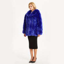 Load image into Gallery viewer, New European And American Stylish Fox-fur Lapel Coat