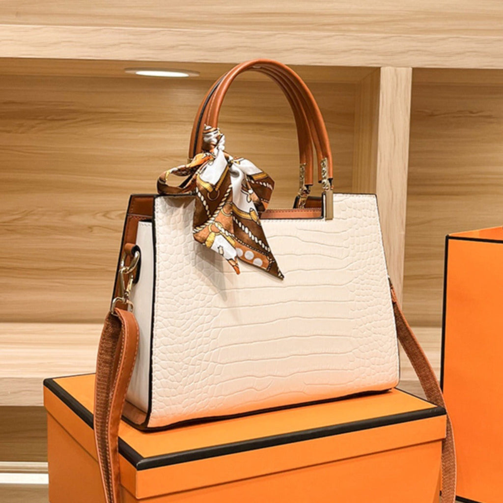 Large Stylish Crossbody Bag for Women - Spacious PU Leather Shoulder Bag with Multiple Compartments