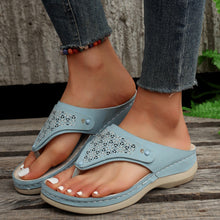 Load image into Gallery viewer, Women's Thong Sandals | Summer Beach Flip Flops Open-Toe PU Slippers
