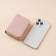 Load image into Gallery viewer, Women's PU Leather Clutch Wallet – Dual Zipper &amp; Multiple Card Slots