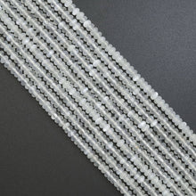 Load image into Gallery viewer, Blue Moonstone Rondelle Smooth Beads, Sku# U1893