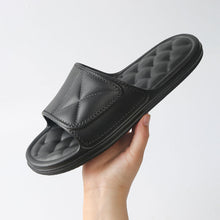 Load image into Gallery viewer, Women's Plaid EVA Slide Slippers | Lightweight Open-Toe Bathroom Sandals