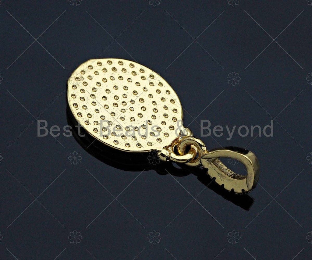 Enamel Oval Shape Charm Pendant, Gold Finish, Red/Black/Pink/White Oval Coin Charm, 11x17mm, sku#JL06
