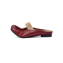 Load image into Gallery viewer, Women's Split-Toe Tabi Mules | Full Grain Cowhide Leather Ballet Flats