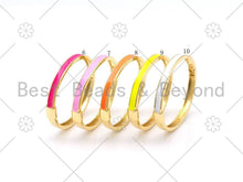 Load image into Gallery viewer, Colorful Enamel Stackable Bangle Bracelet, Sku#X269