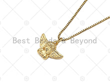 Load image into Gallery viewer, 3D Angel Shape Pendant/Charm,Cute Angel Charm, Necklace Bracelet Charm Pendant,19x13mm, Sku#L513