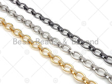 Load image into Gallery viewer, 11x14mm High Quality Micro Pave Chain, Oval Link Statement, M378