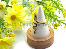 Load image into Gallery viewer, Colorful CZ  Snake Shape Ring, Sku#X42