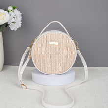 Load image into Gallery viewer, Woven Straw Round Bag