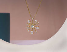 Load image into Gallery viewer, Large CZ North Star Charm, Sku#LK626