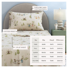 Load image into Gallery viewer, Turkish Cotton Flannel Sheet Set - Kids' Christmas Collection