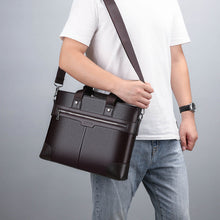 Load image into Gallery viewer, Mens Business Hand Bag Travel Shoulder Crossbody Briefcase