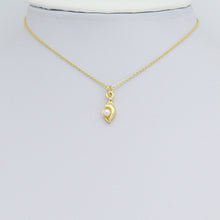 Load image into Gallery viewer, White Pearl On Conch Shell Charm Pendant, Sku#LD701