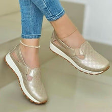 Load image into Gallery viewer, Women's Plus-Size Korean Chunky-Sole Slip-On Flats | Round Toe Mules | EU 36–43