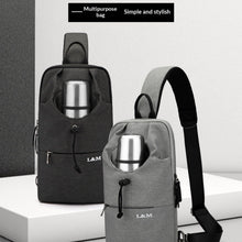 Load image into Gallery viewer, Men's Large Capacity Crossbody Chest Bag - Waterproof Oxford Cloth Cycling Sling Bag by Sarah Express