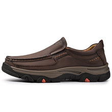 Load image into Gallery viewer, Men's Premium Leather Slip-On Casual Shoes - Lightweight Comfort Loafers