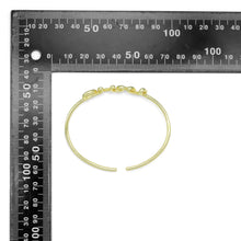 Load image into Gallery viewer, Silver Gold Love Adjustable Bracelet, Sku#A445