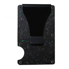 Load image into Gallery viewer, RFID Blocking Credit Card Holder - Aluminum Slim Wallet with Carbon Fiber Design