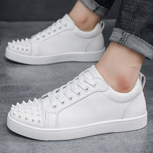 Load image into Gallery viewer, Men's Casual Sneakers - Stylish Low-Top Lace-Up Shoes for Spring &amp; Summer