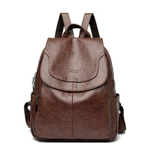 Load image into Gallery viewer, Women's Large Capacity Genuine Leather Travel Bag | Laptop Sleeve &amp; Multi-Pocket