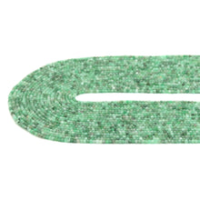 Load image into Gallery viewer, 2.5mm Faceted Cube Genuine Emerald Beads, Sku#U1931