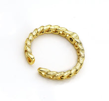 Load image into Gallery viewer, Thin Gold Link Stackable Ring, Sku#LD312