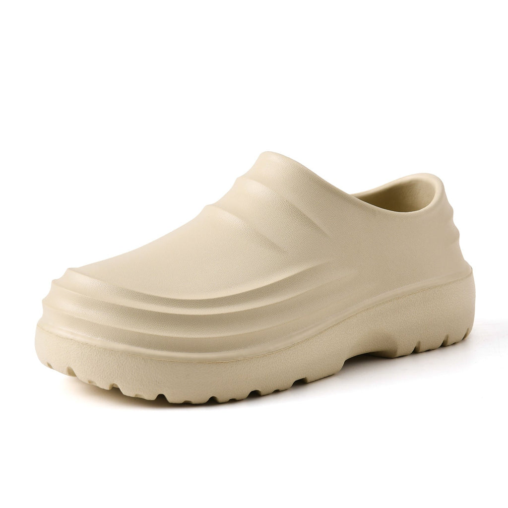 Non-Slip Waterproof Kitchen Work Slippers - EVA Lightweight Casual Slides for Men & Women